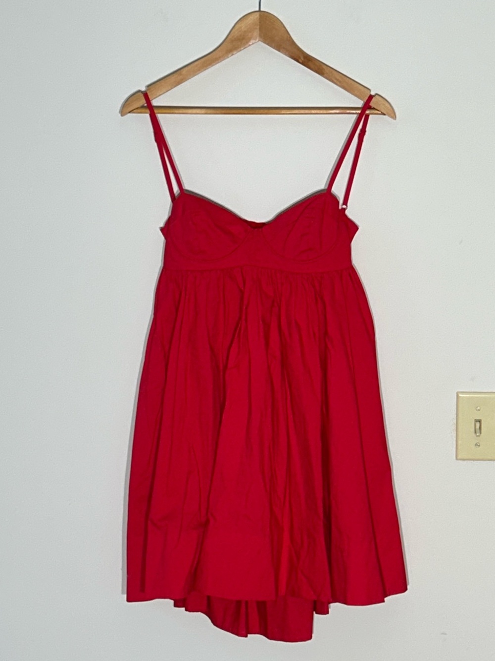 Aqua x Kristopher Brock Spaghetti-Strap Mini Dress